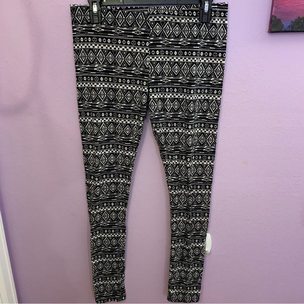 Bozzolo Plus aztec print leggings